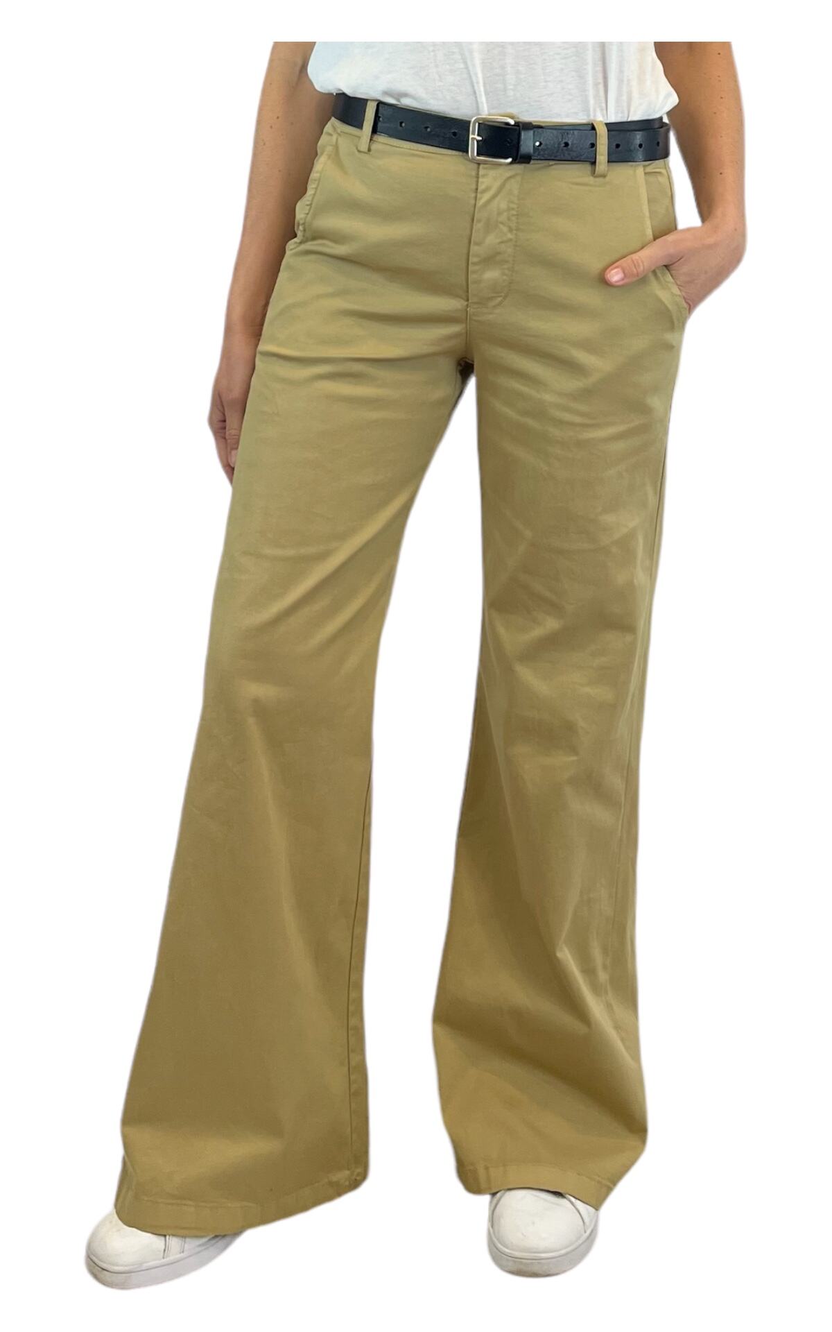 Off-On – Pantalone palazzo Betty – camel