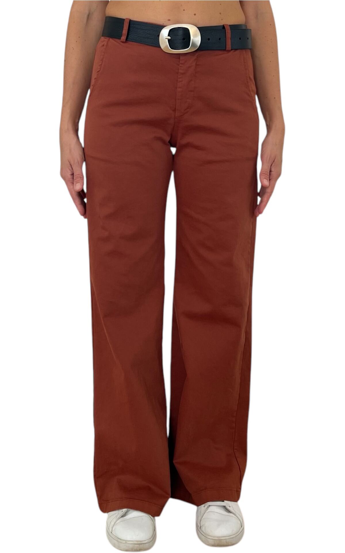 Off-On - Pantalone palazzo Betty - coccio