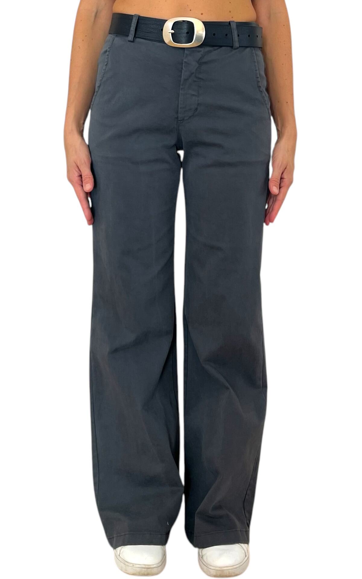 Off-On - Pantalone palazzo Betty - grigio