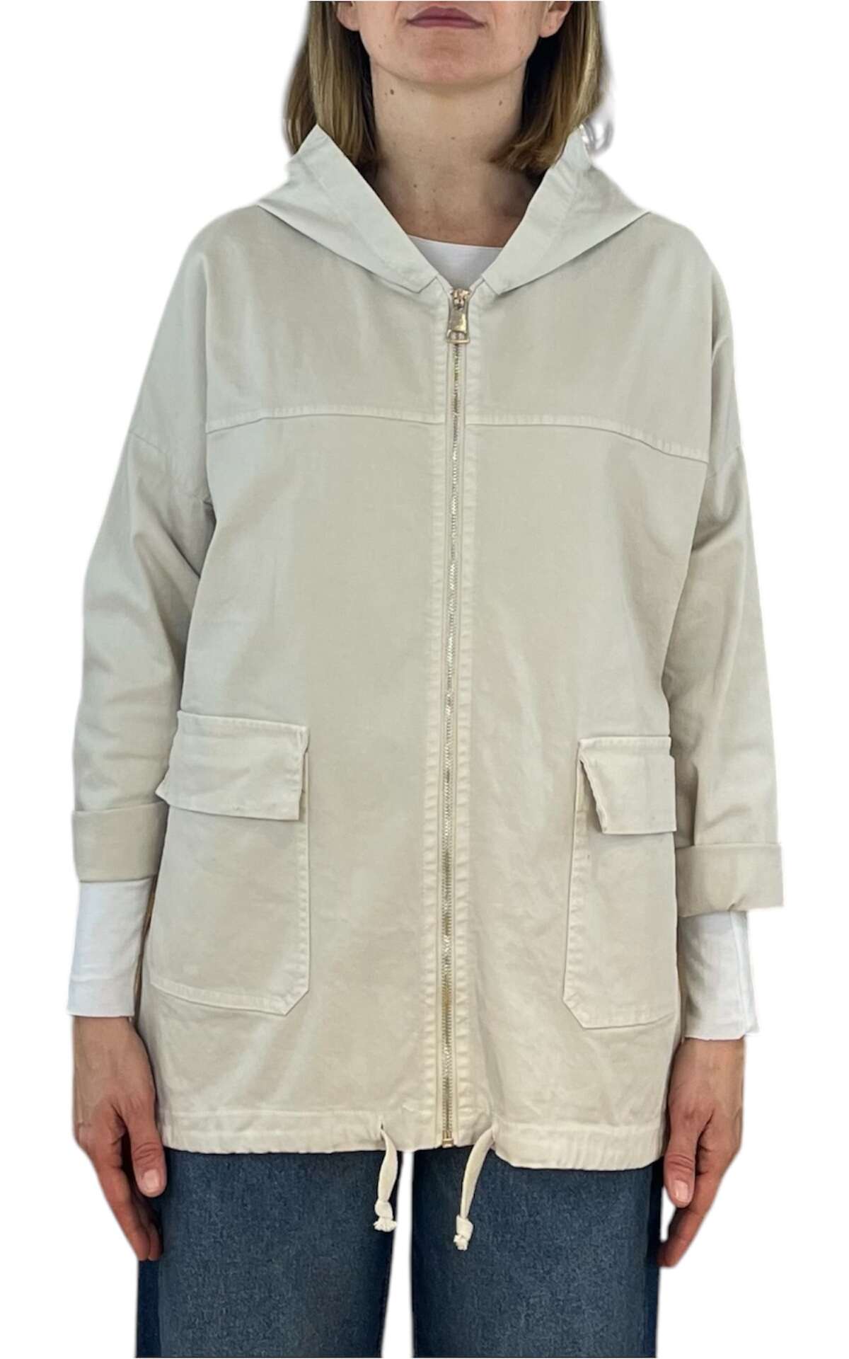 Initial - Parka lungo - Burro