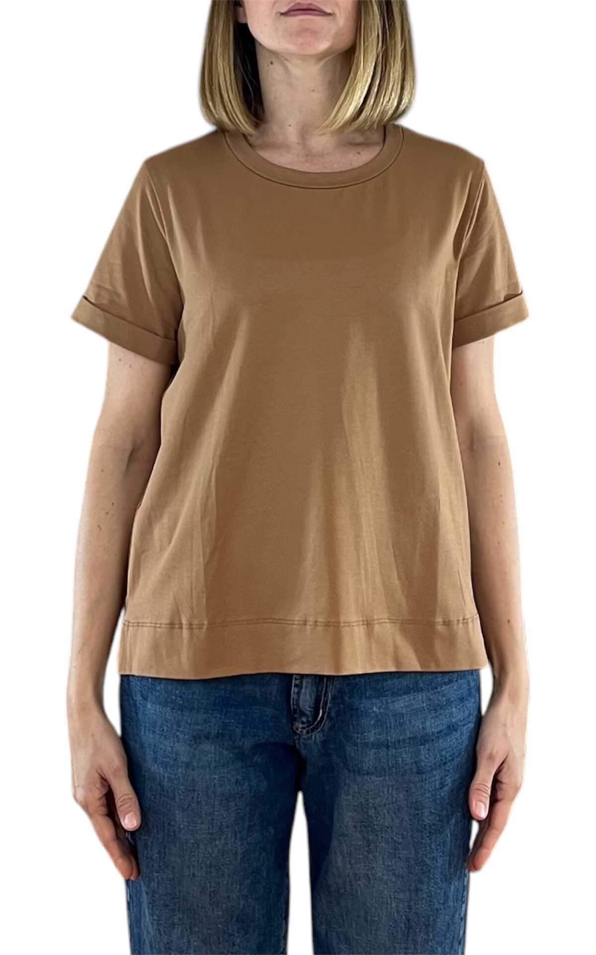 Off-on – T-shirt scatola – Camel