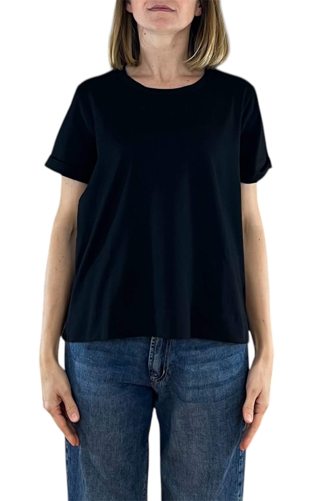 Off-on – T-shirt scatola – Nero