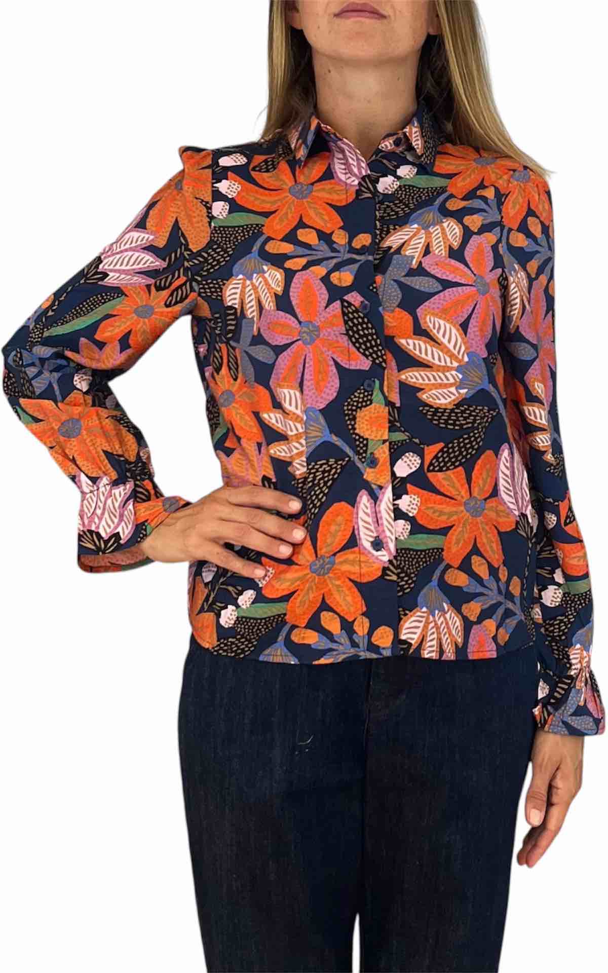 Compañia Fantastica - camicia fiori - multicolor