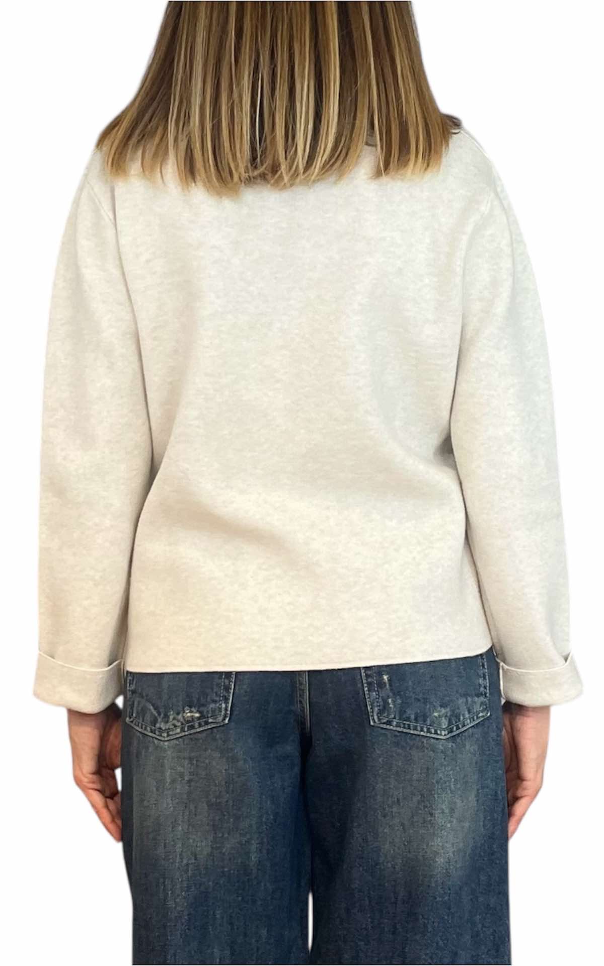 Initial - Giacca in maglia - burro
