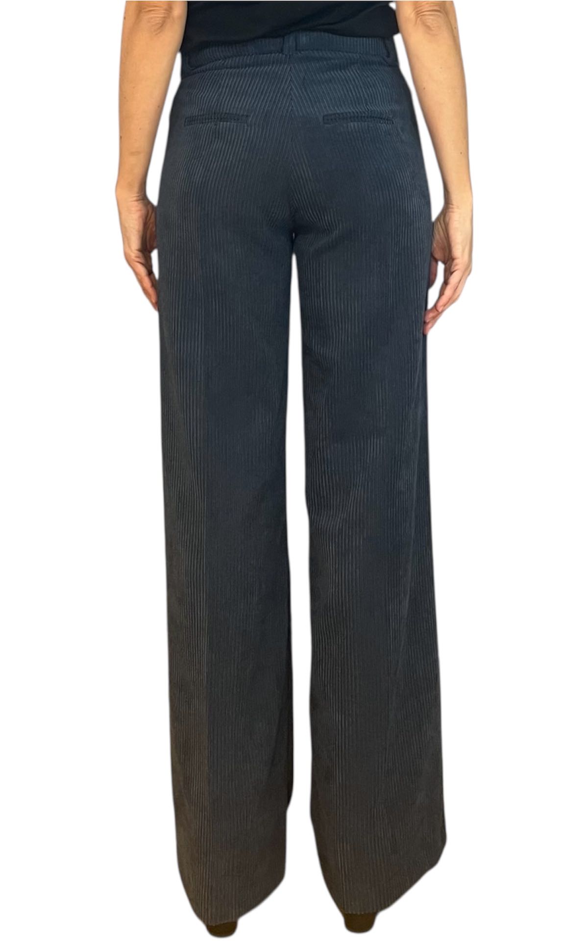 Susan Di - Pantalone velluto rocciatore - blu
