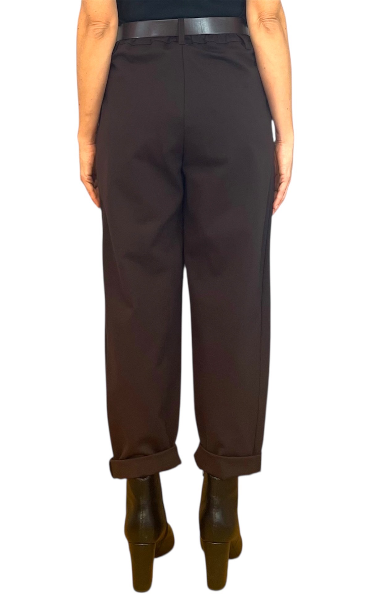 Off-On - Pantalone in punto milano - moro