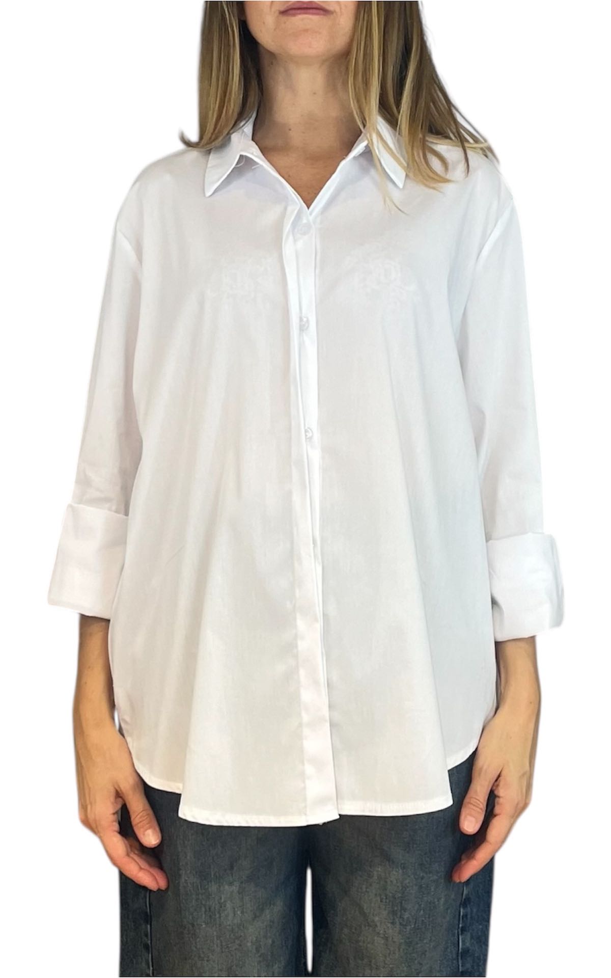 Off-On - Camicia over - bianco