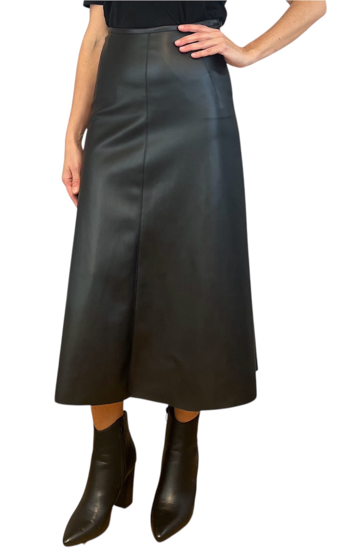 Off-On - Gonna ecopelle - nero