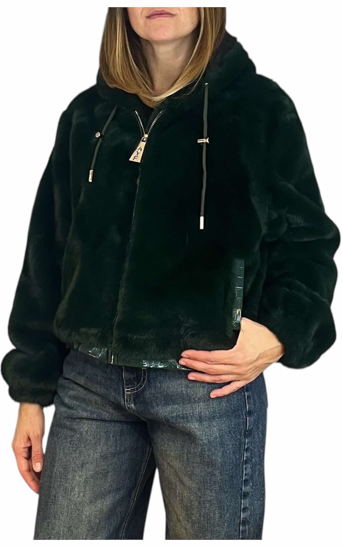 AYFËE - Eco pelliccia - verde